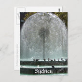 シドニー噴水 ポストカード (正面/裏面)