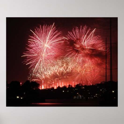 シドニー大晦日の花火 ポスター (正面)