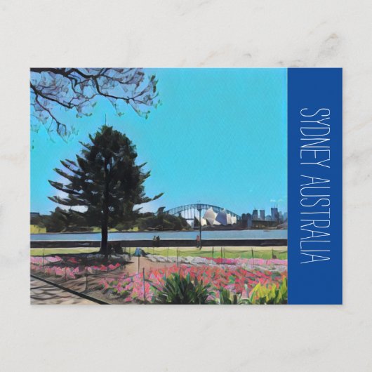 シドニー植物園 ポストカード (正面)