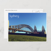 シドニー港湾グリーン ポストカード (正面/裏面)