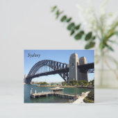 シドニー港湾埠頭 ポストカード (スタンド正面)