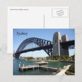 シドニー港湾埠頭 ポストカード (正面/裏面)