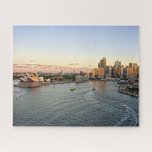 シドニー港-オーストラリア- 16x20 - 520 PC ジグソーパズル (横)