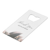 シドニー結婚のカスタム贈り物 クレジットカード栓抜き (裏面アングル)