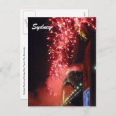 シドニー花火大会 シーズンポストカード (正面/裏面)
