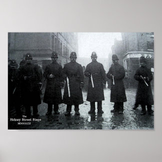 シドニー通り包囲戦1911 ポスター