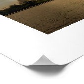 シドニー金ゴールド ポスター (角)