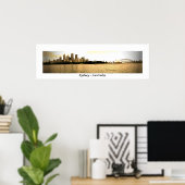 シドニー金ゴールド ポスター (ホームオフィス)