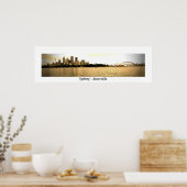 シドニー金ゴールド ポスター (キッチン)