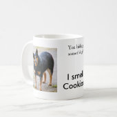 シドニー青いHeeler コーヒーマグカップ (正面左)