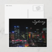 シドニー鮮やかな赤 ポストカード (正面/裏面)