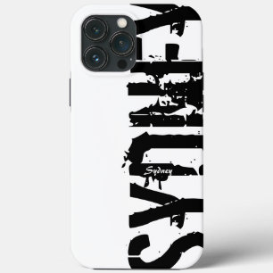 シドニー – アーバンスタイル – 白黒iPhoneケース iPhone 13 Pro Maxケース