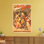 シドニー・エリス・ボニー・スコットランド遊スコットランドスコティ キャンバスプリント (インサイチュ (リビング))