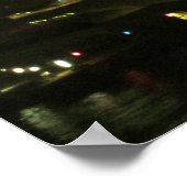 シドニー・オペラの鮮やかな青 ポスター (角)