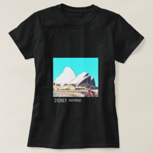 シドニー・オペラハウスのオーストラリア旅行 Tシャツ