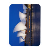 シドニー・オペラハウス・アットナイト，シドニー，ニューサウス マグネット (縦)