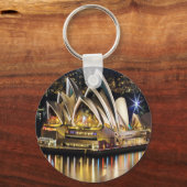 シドニー – オペラハウス – ビュー キーホルダー (正面)