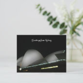 シドニー・オペラ・ナイト ポストカード (スタンド正面)