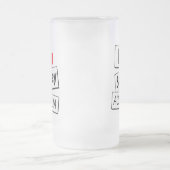 シドニー・オーストラリアが大好き フロストグラスビールジョッキ (中央)