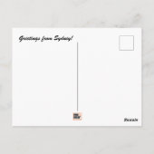 シドニー、オーストラリアのはがき ポストカード (裏面)