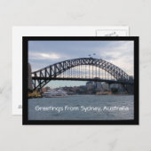 シドニー、オーストラリアのポストカードからの挨拶 ポストカード (正面/裏面)