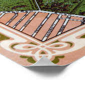 シドニー・オーストラリアの飛行機の地図1922 ポスター (角)