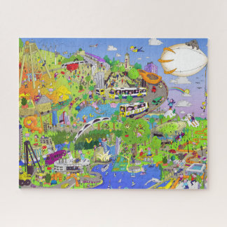 シドニー・オーストラリア・アウトバック・シティ・パーク・アーキテクチャー ジグソーパズル