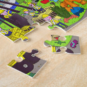 シドニー・オーストラリア・アウトバック・シティ・パーク・アーキテクチャー ジグソーパズル (側面)