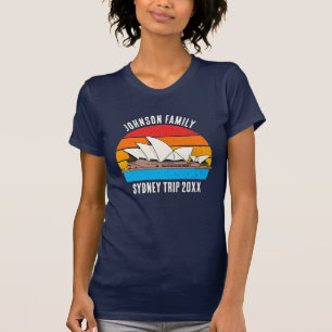 シドニー オーストラリア オペラハウス オーダーメイド 旅行 レディース Tシャツ