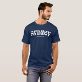 シドニー オーストラリア シティ デザイン Tシャツ (正面フル)