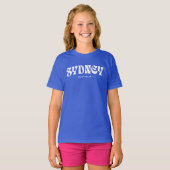 シドニー オーストラリア シティ デザイン Tシャツ (正面フル)