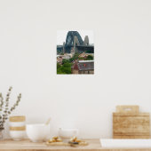 シドニー、オーストラリア。ハーバーブリッジ。 ポスター (キッチン)