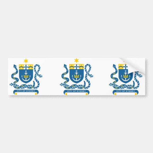 シドニー、オーストラリア バンパーステッカー (正面)