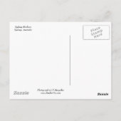 シドニー、オーストラリア ポストカード (裏面)