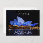 シドニー・オーストラリア ポストカード (正面/裏面)