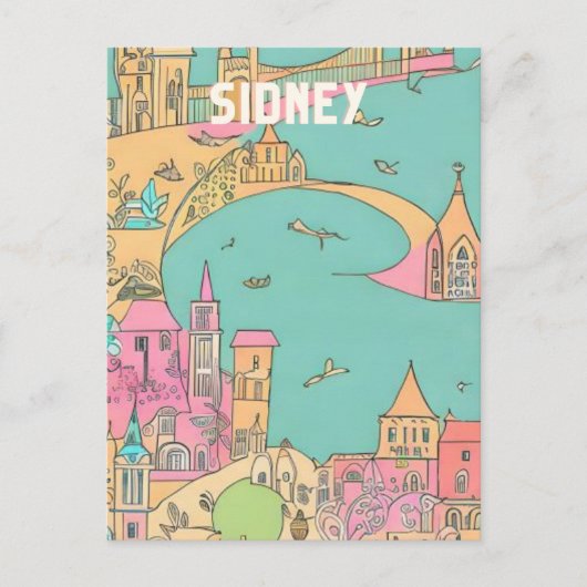 シドニー・オーストラリア ポストカード (正面)