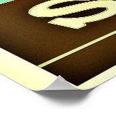 シドニー,オーストラリア,ヴィンテージ旅行ポスター ポスター (角)