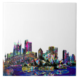 シドニー、オーストラリア（落書き） タイル