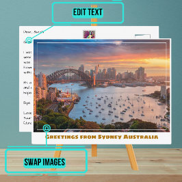 シドニー・オーストラリア（Wide Harbor付き） ポストカード