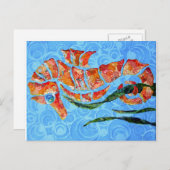 シドニー – シーホースのコラージュ ポストカード (正面/裏面)