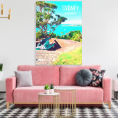 シドニー・ジョルジュ・ヘッドモスマン・オーストラリア キャンバスプリント (インサイチュ (リビング))