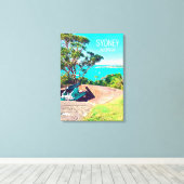 シドニー・ジョルジュ・ヘッドモスマン・オーストラリア キャンバスプリント (インサイチュ (ウッドフロア))