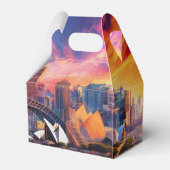シドニー スカイライン アブストラクト アート フェイバーボックス (裏面サイド)