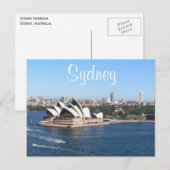 シドニー・ハーバー、シドニー・オペラハウス（オーストラリア） ポストカード (正面/裏面)