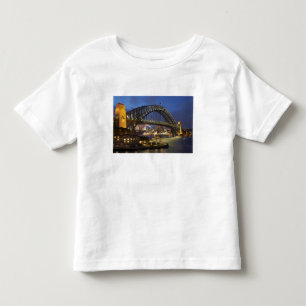 シドニー・ハーバー・ブリッジとパークハイアット・シドニー・ホテル トドラーTシャツ