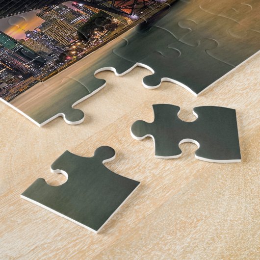 シドニー・ハーバー・ブリッジ(シドニー、オーストラリア) ジグソーパズル (側面)