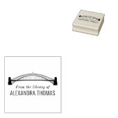 シドニー・ハーバー・ブリッジ「From the Library of」ブック ラバースタンプ (押印)