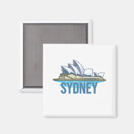 シドニー マグネット (正面/裏面)