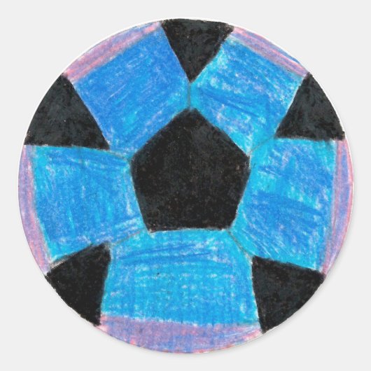 シドニー：ラウンドステッカー ラウンドシール (正面)