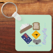 シドニー、aus keychain キーホルダー (正面)